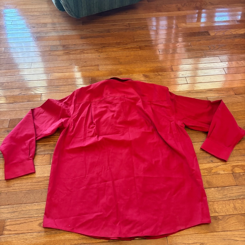 NWT Mens long sleeve Arkansas button down - Picture 4 of 4